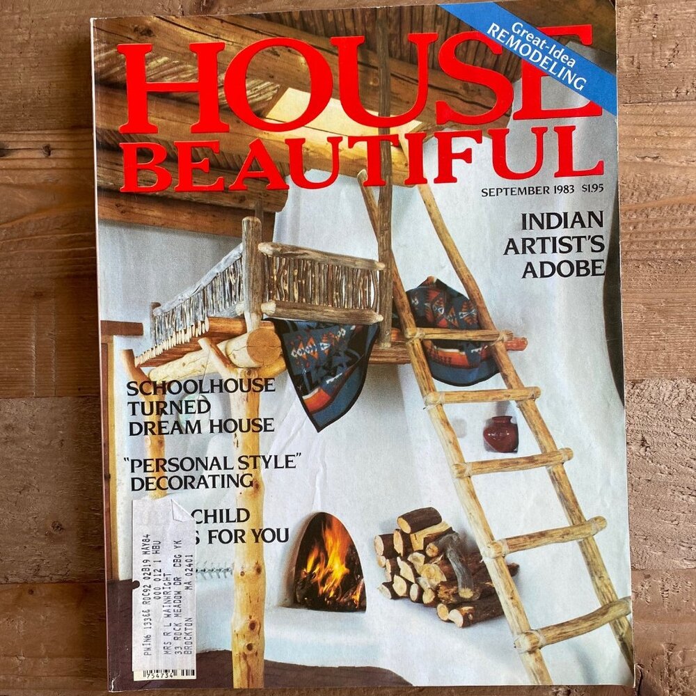 Vintage House Beautiful Magazine - September 1983